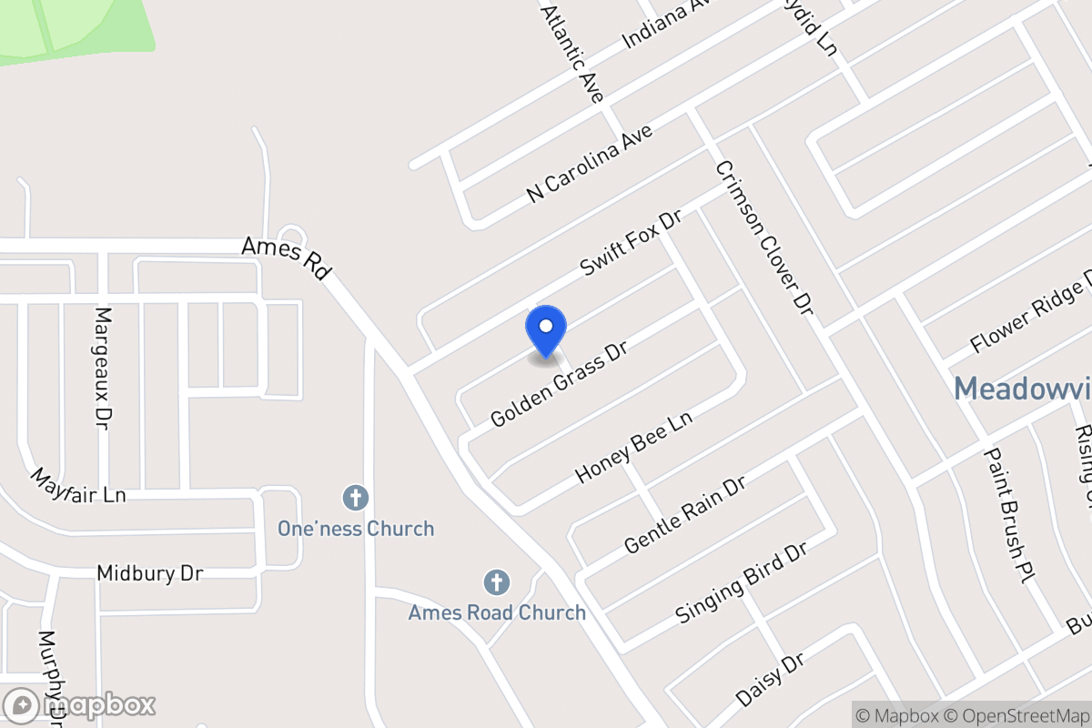 Map of 1507 Golden Grass Dr