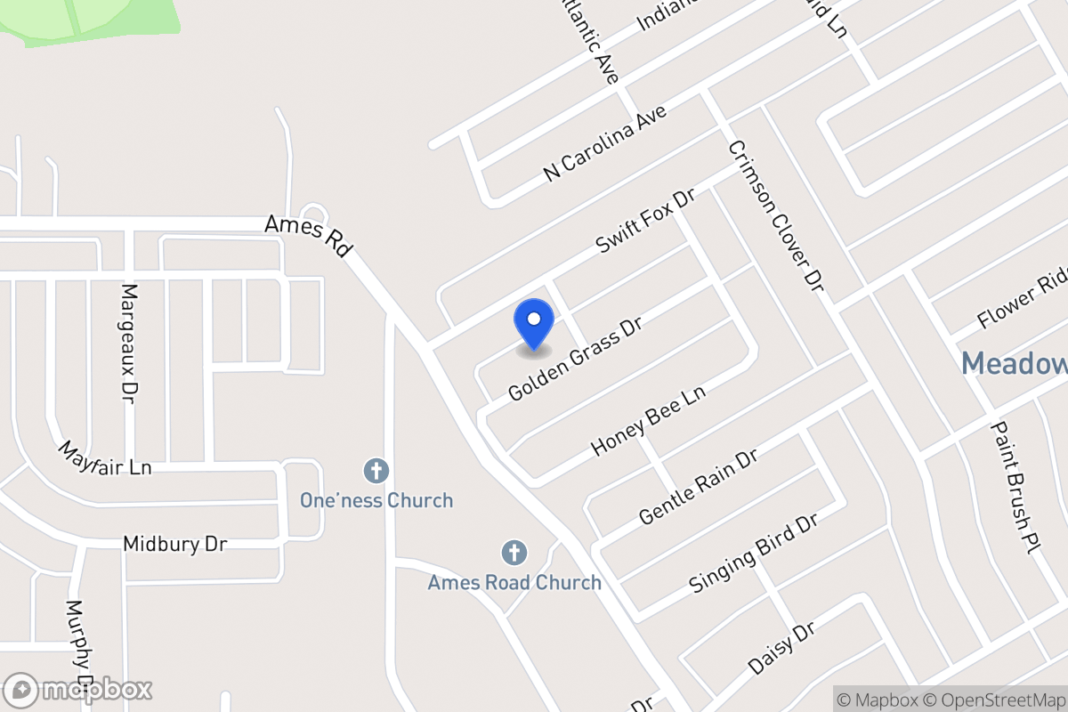 Map of 1515 Golden Grass Dr