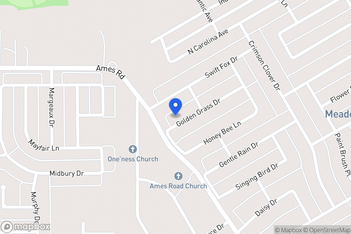 Map of 1523 Golden Grass Dr