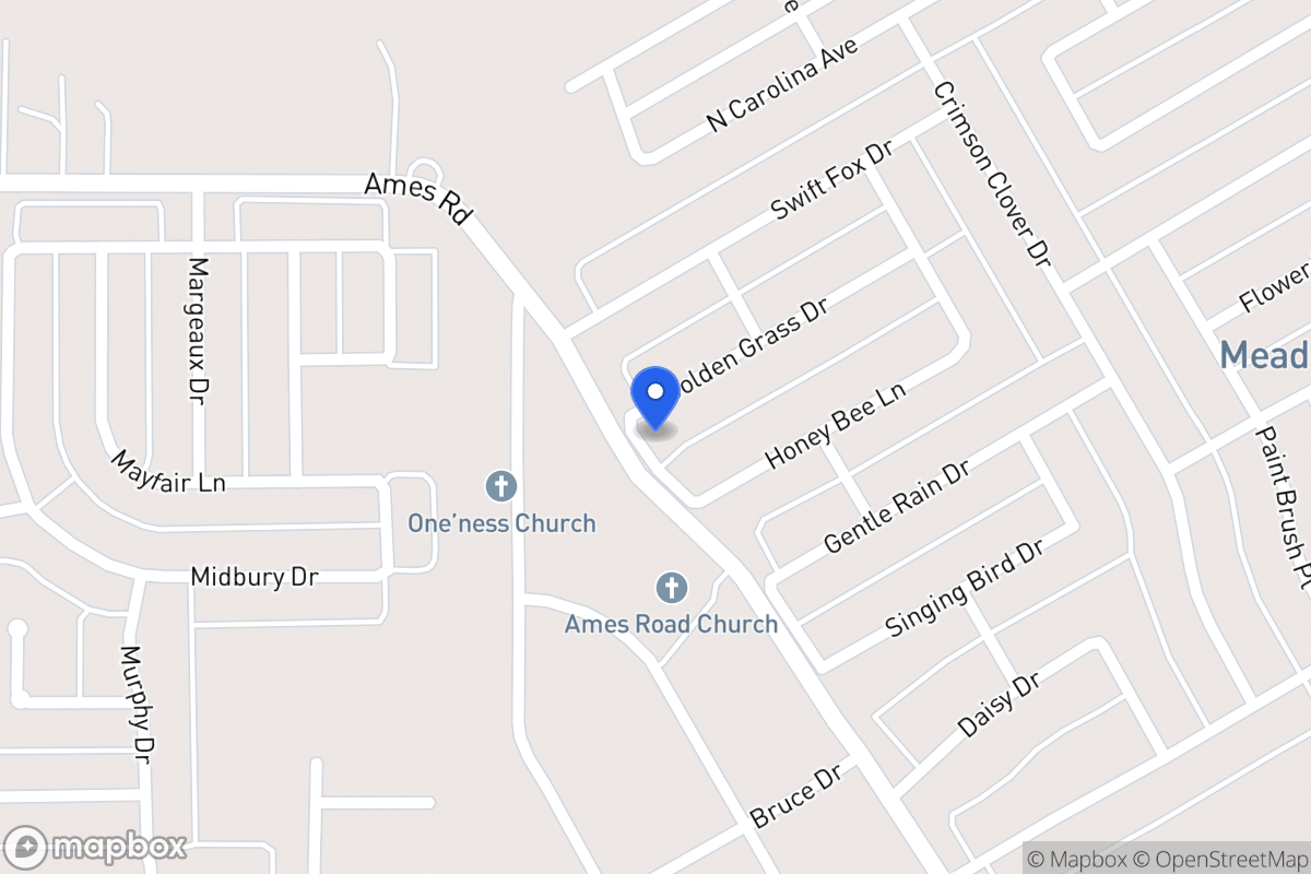 Map of 1532 Golden Grass Dr