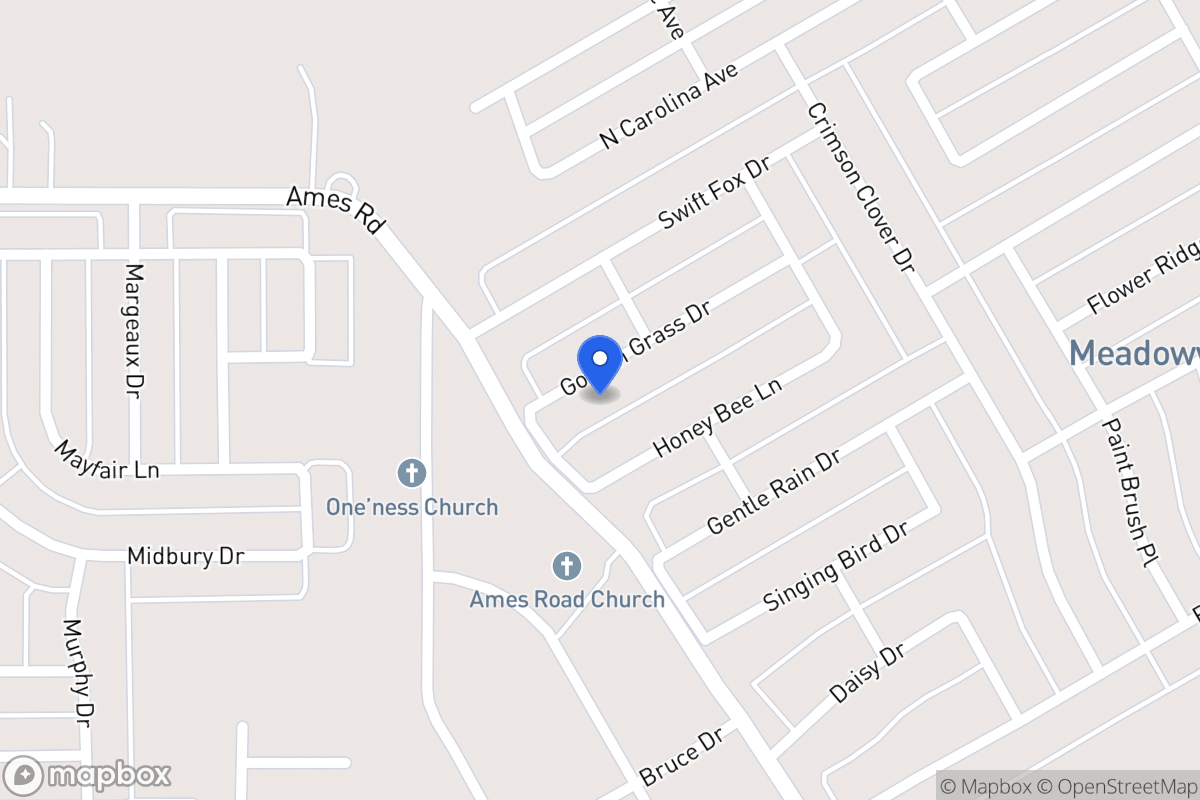 Map of 1520 Golden Grass Dr