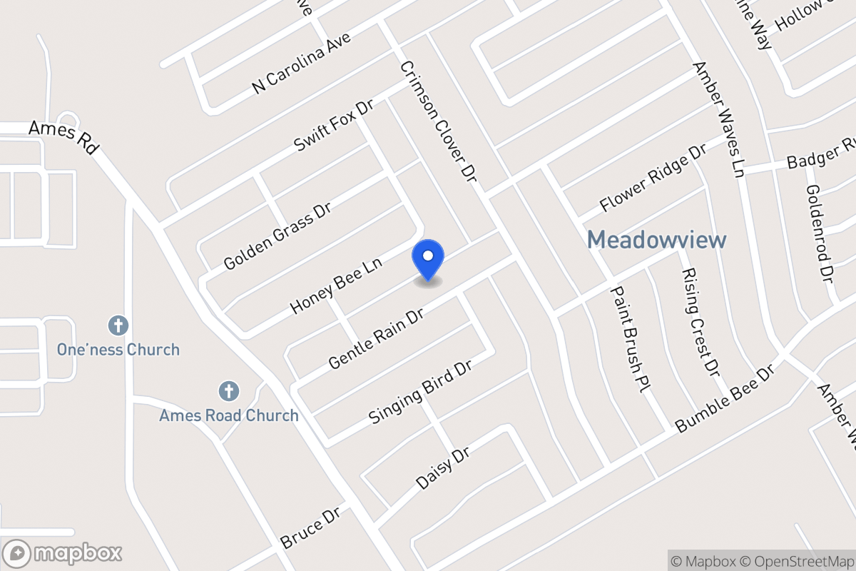 Map of 1411 Gentle Rain Dr