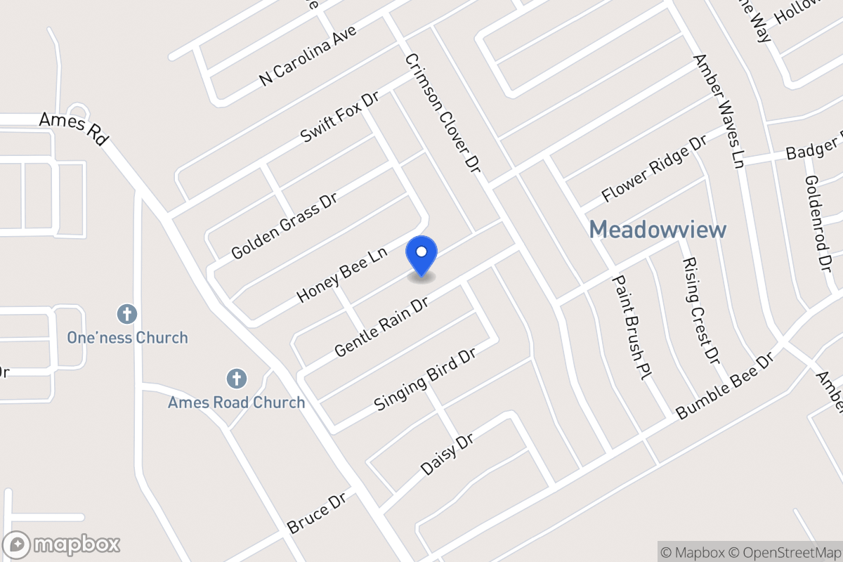 Map of 1415 Gentle Rain Dr