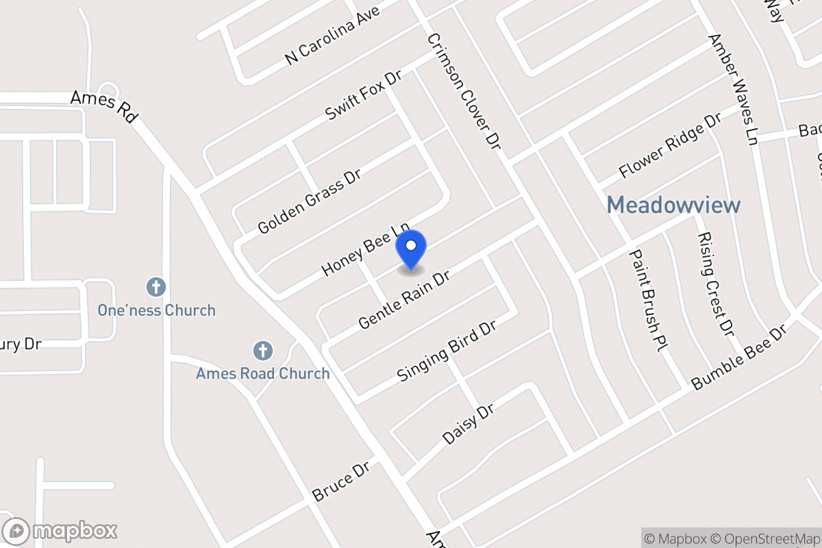 Map of 1427 Gentle Rain Dr