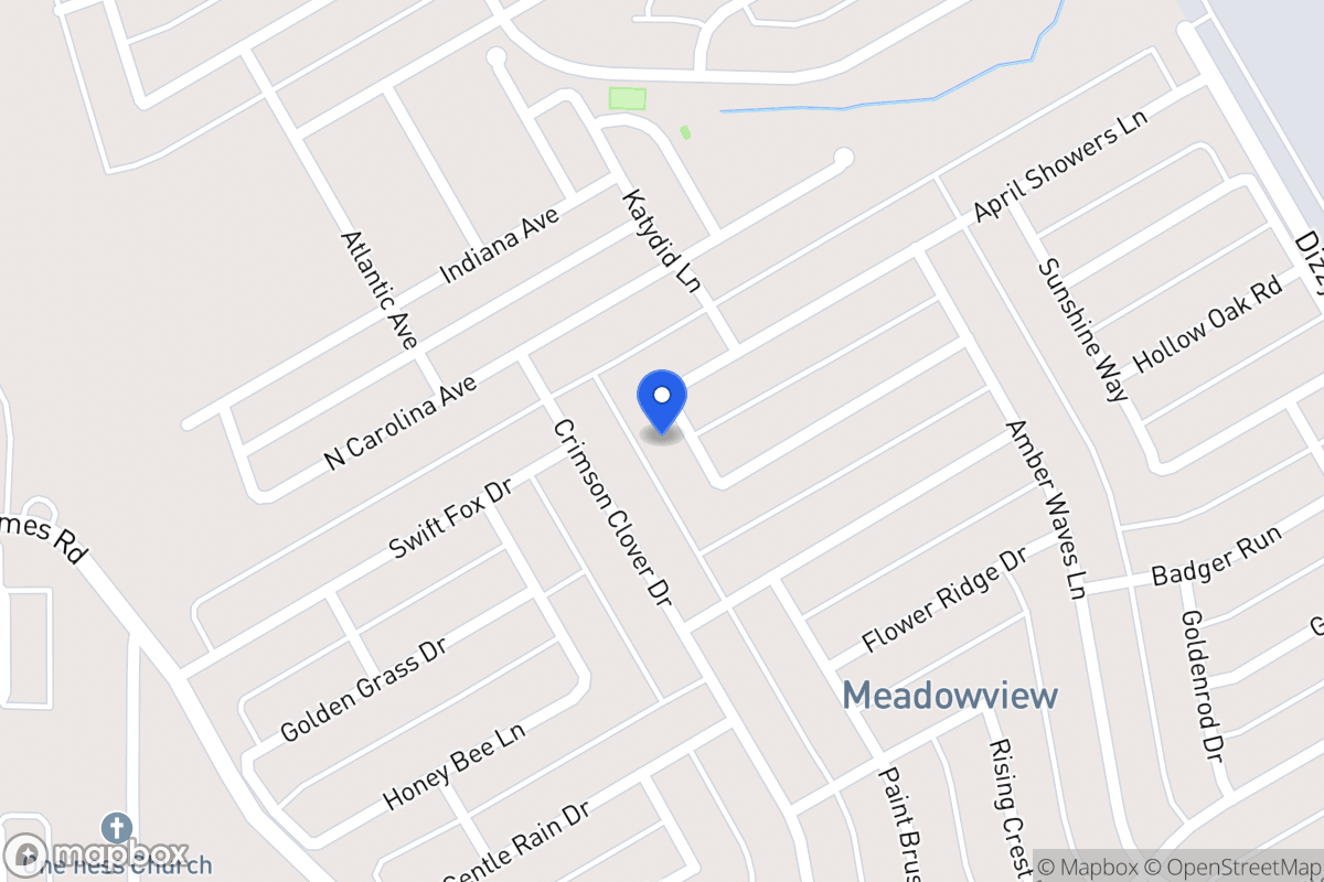 Map of 3239 Poppy Pl