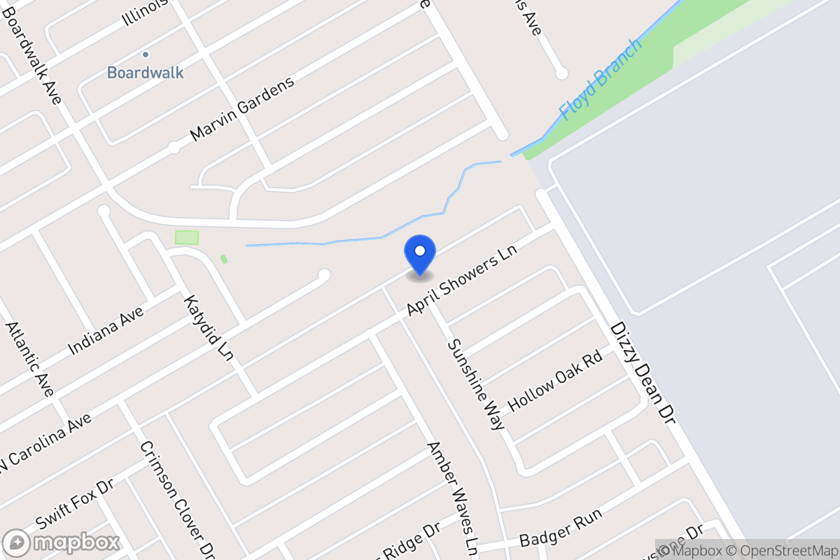 Map of 1111 April Showers Ln