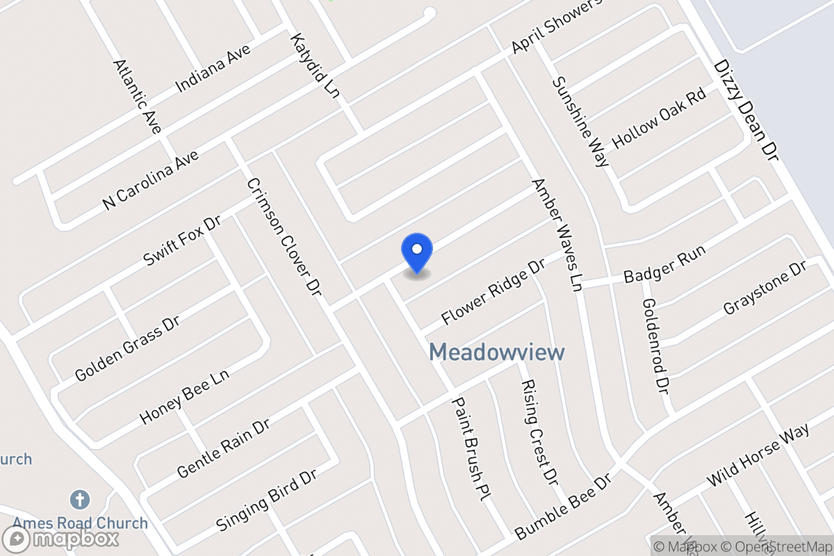 Map of 1248 Springwater Dr