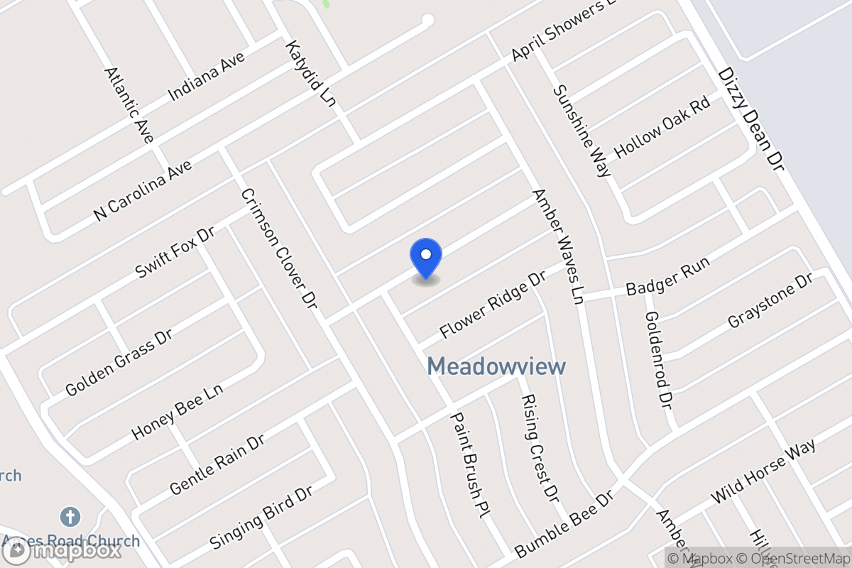 Map of 1244 Springwater Dr