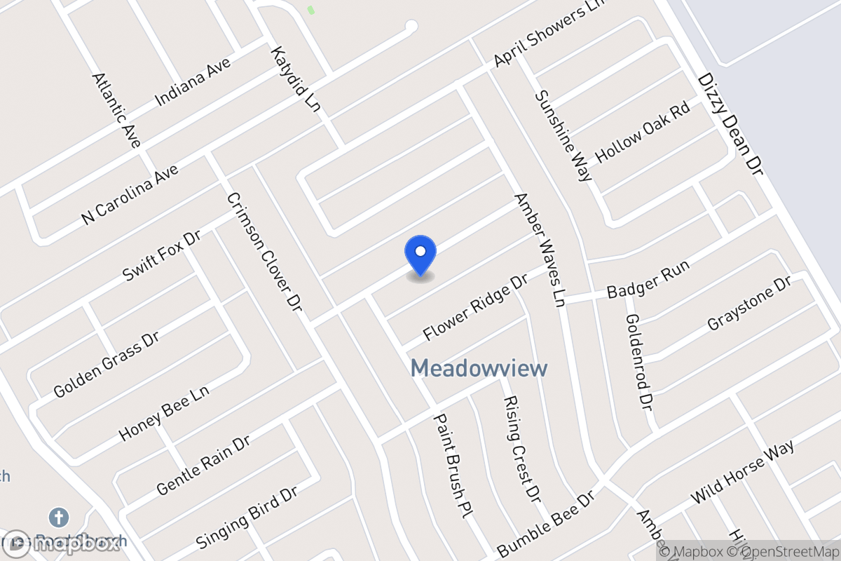Map of 1240 Springwater Dr