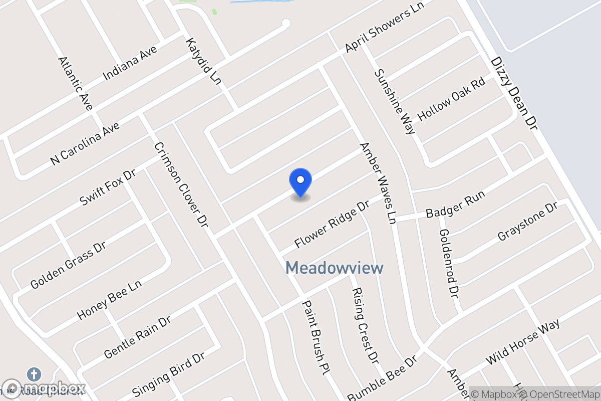 Map of 1236 Springwater Dr