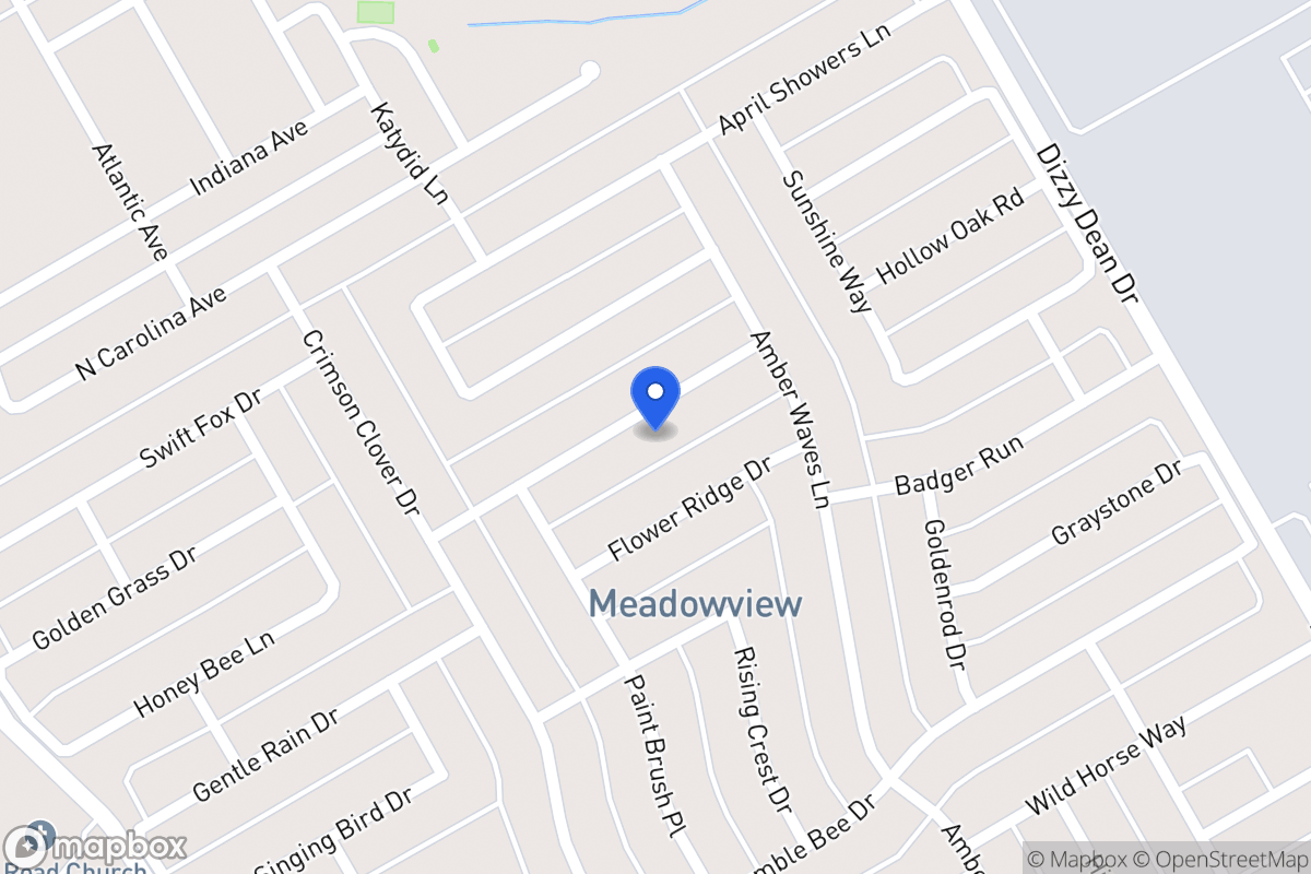 Map of 1228 Springwater Dr