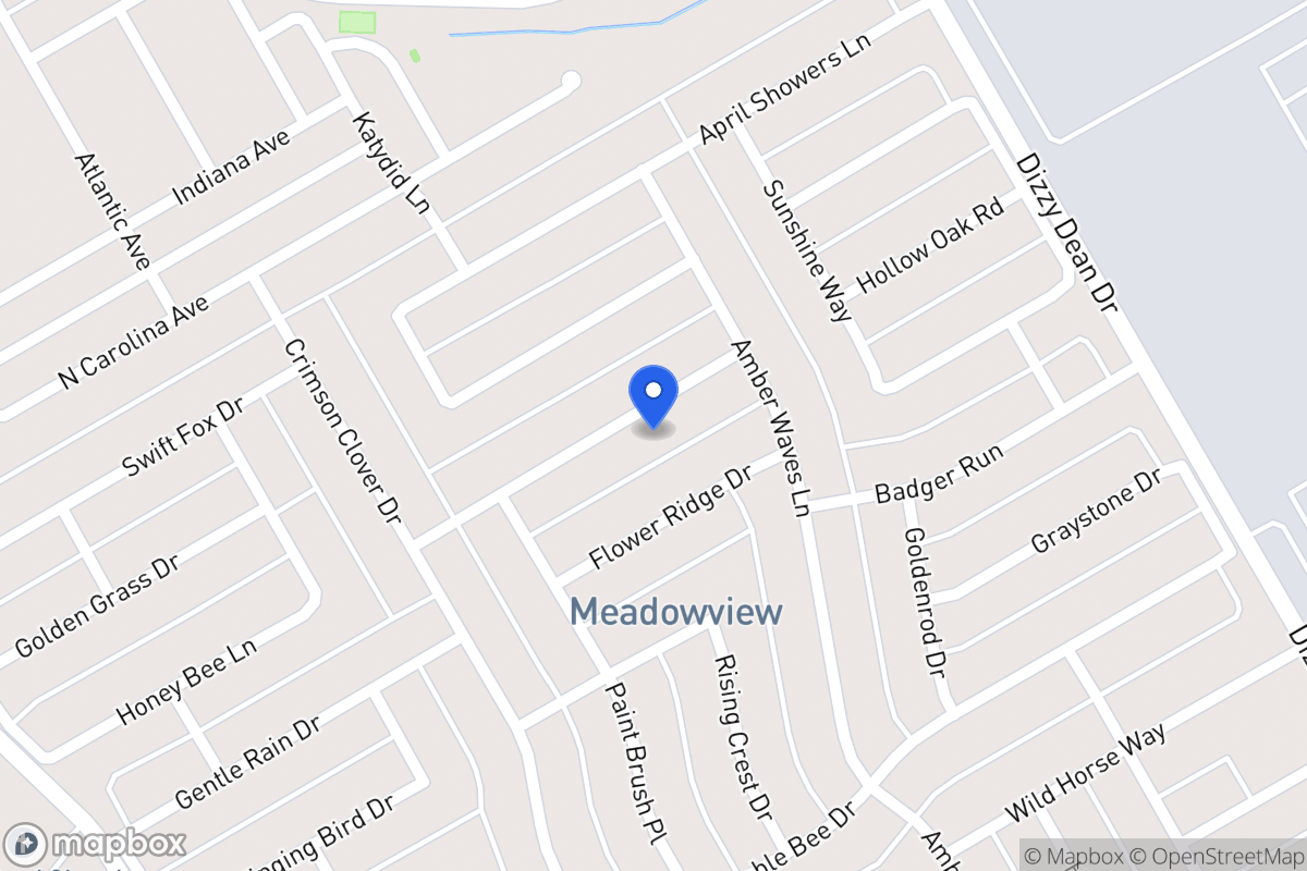 Map of 1224 Springwater Dr