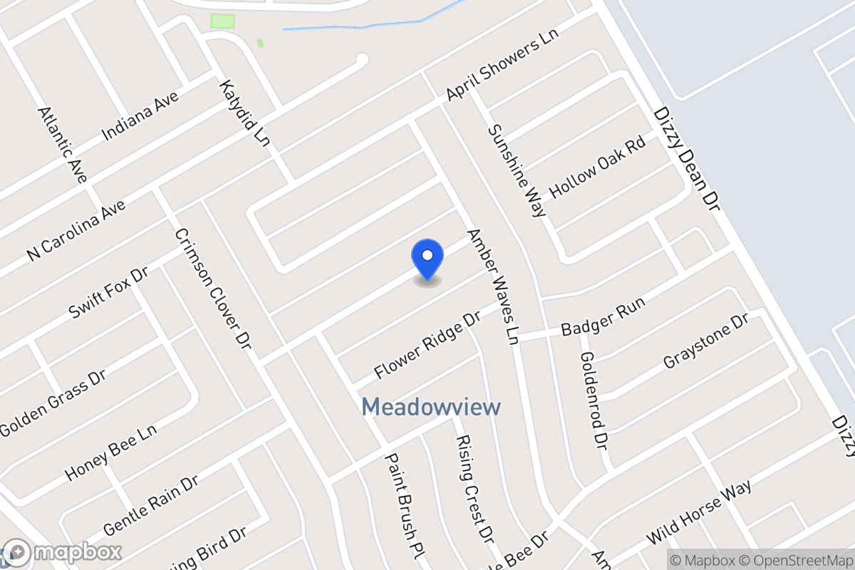 Map of 1220 Springwater Dr