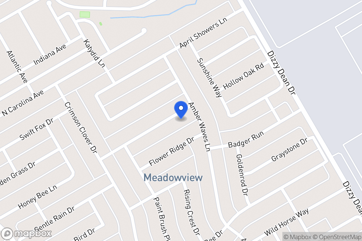 Map of 1212 Springwater Dr
