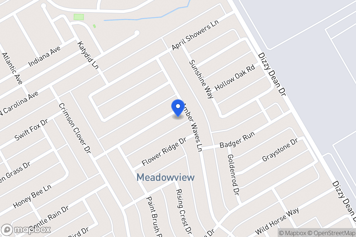 Map of 1208 Springwater Dr
