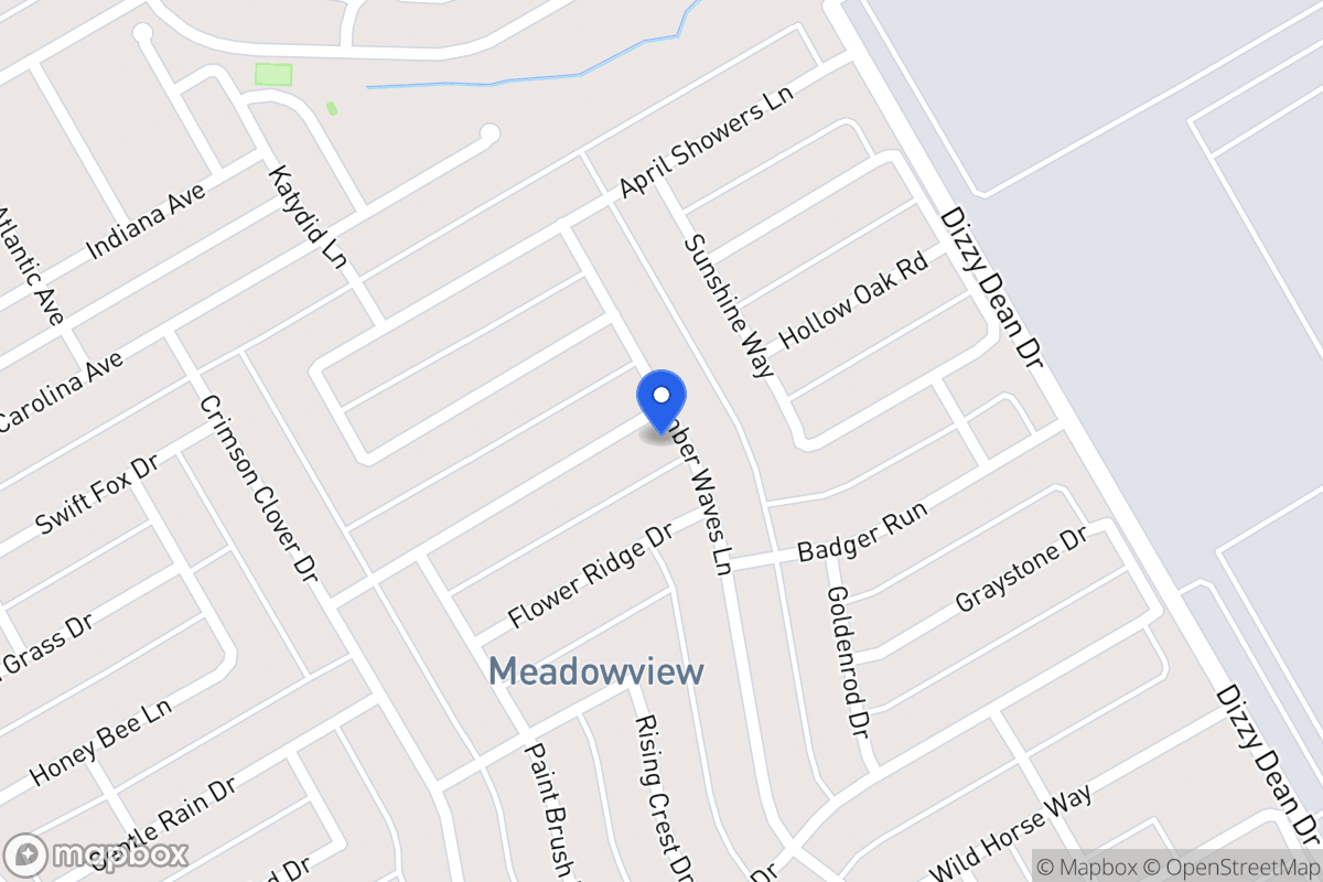 Map of 1204 Springwater Dr