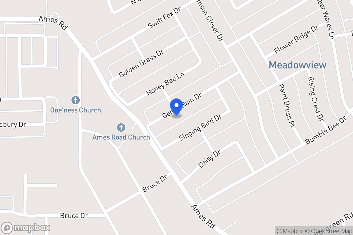 Map of 1440 Gentle Rain Dr