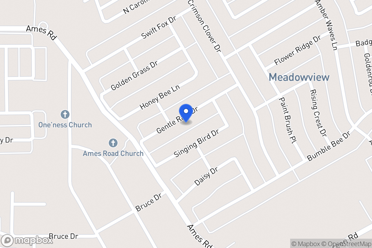 Map of 1428 Gentle Rain Dr