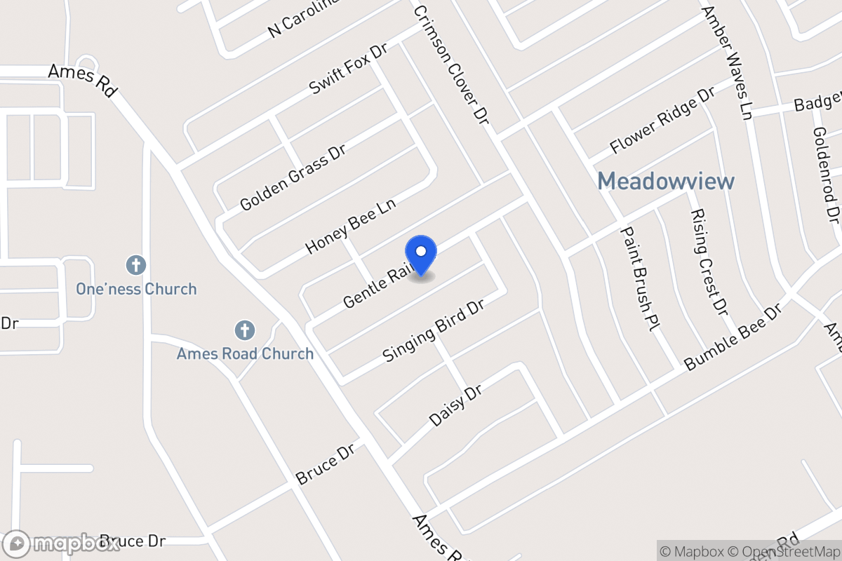Map of 1424 Gentle Rain Dr