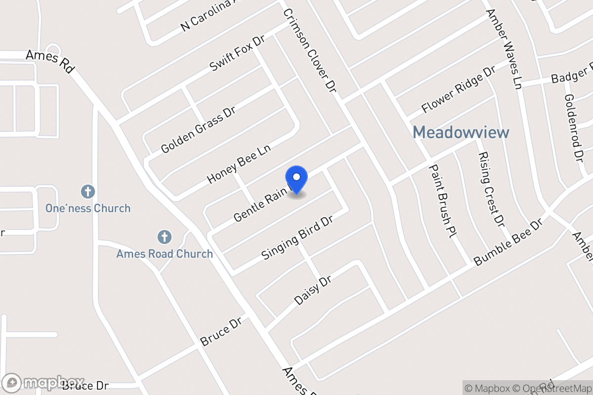 Map of 1420 Gentle Rain Dr