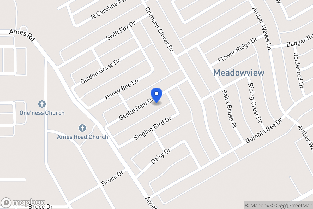 Map of 1416 Gentle Rain Dr