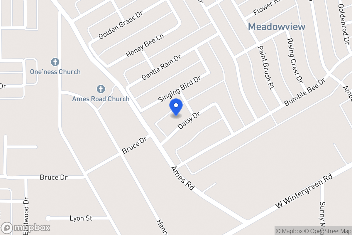 Map of 1427 Daisy Dr