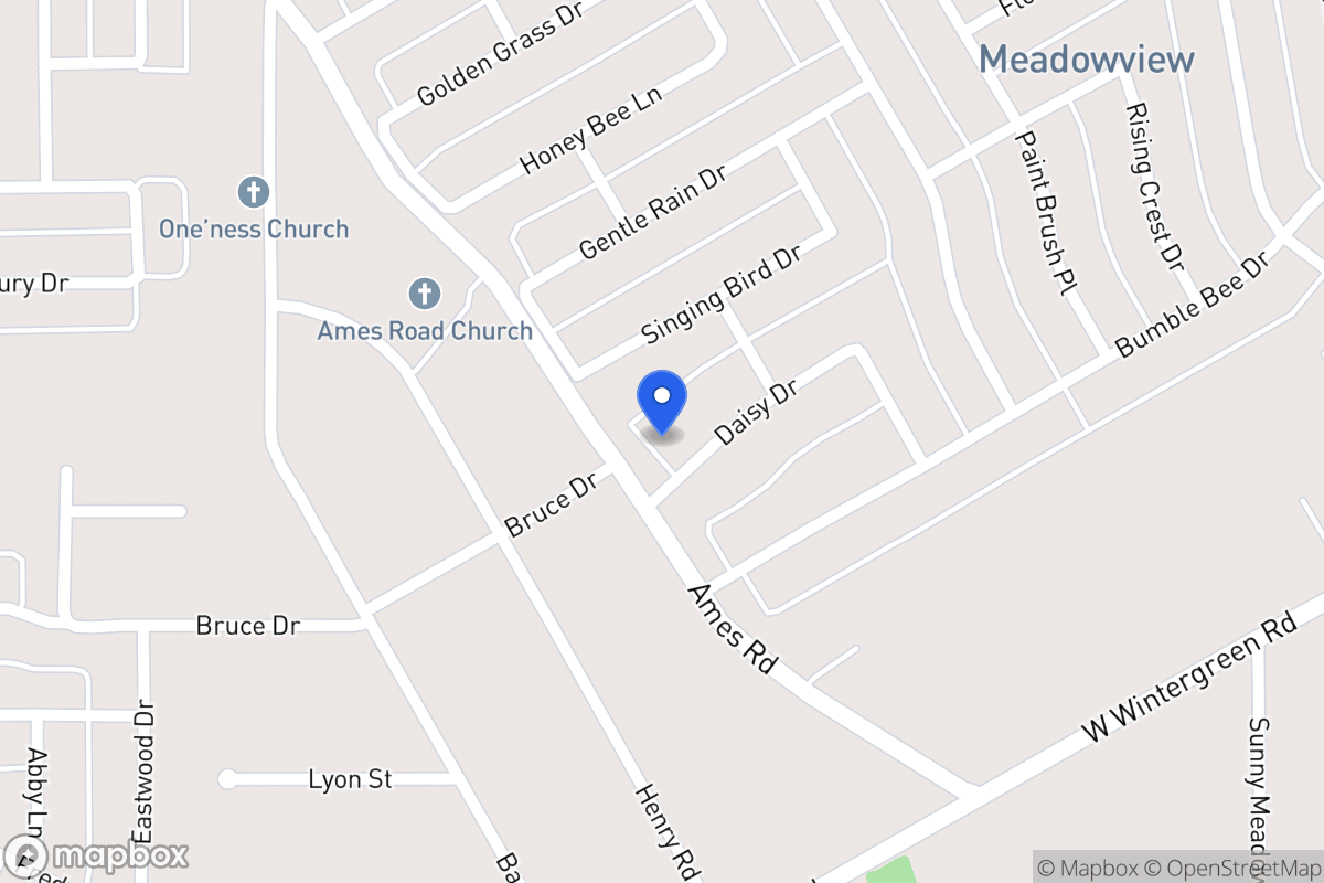 Map of 1439 Daisy Dr