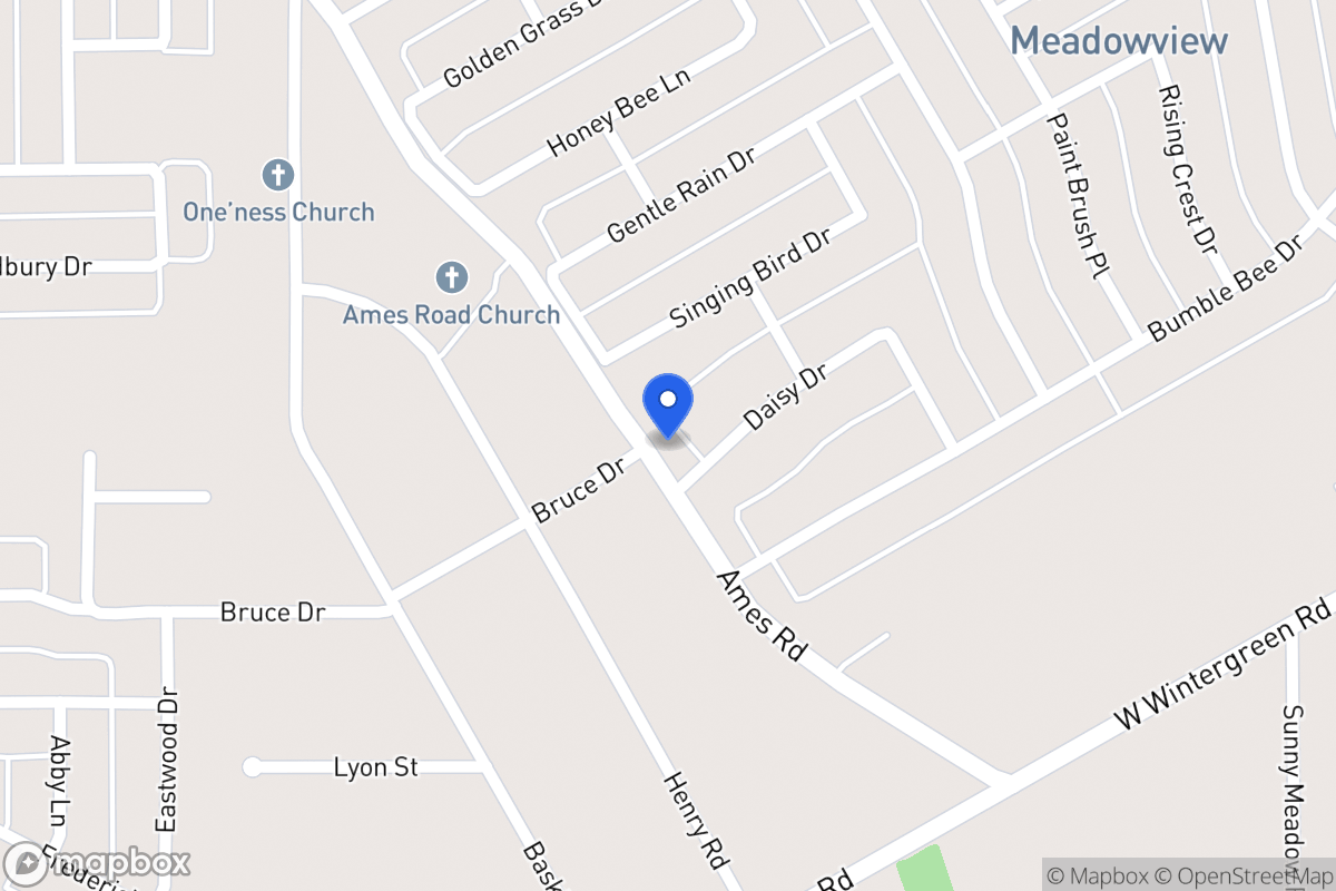 Map of 1443 Daisy Dr