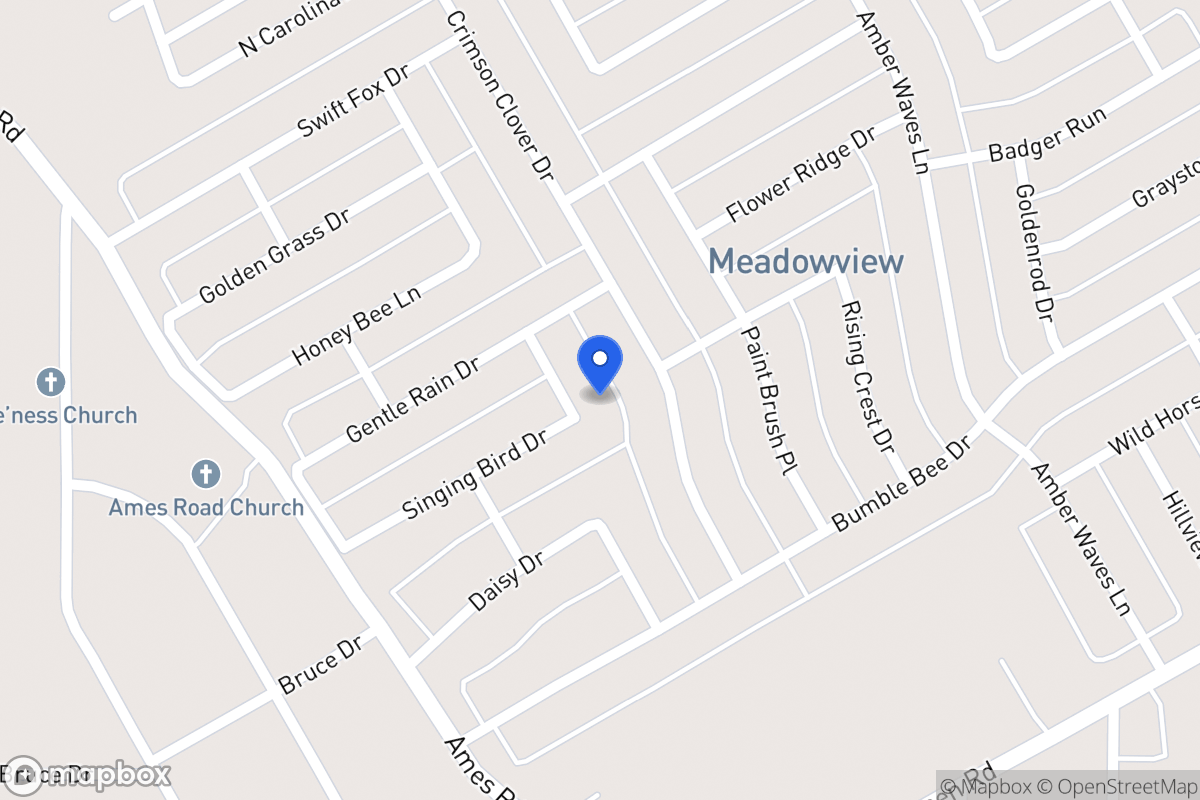 Map of 3016 Picket Fence Dr