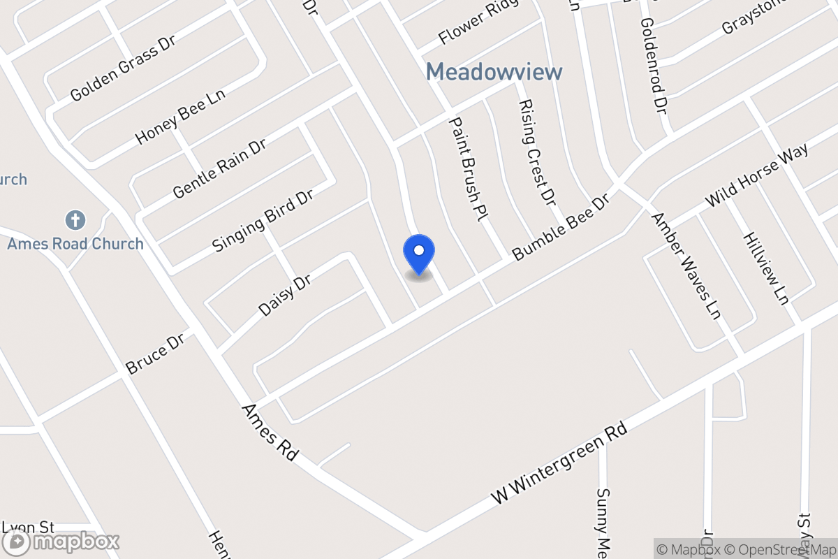 Map of 2907 Crimson Clover Dr