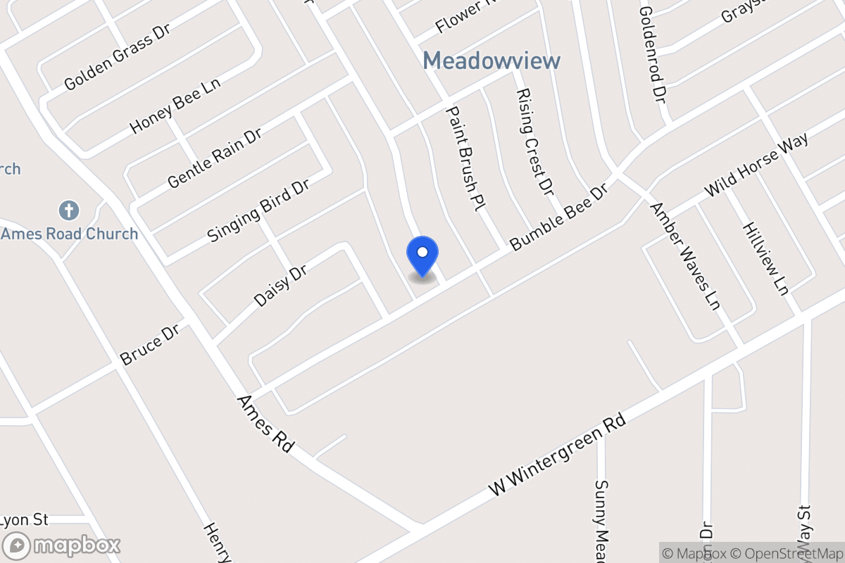 Map of 2903 Crimson Clover Dr