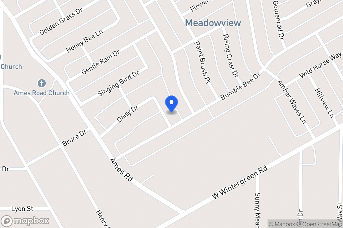 Map of 2908 Cottage Ln