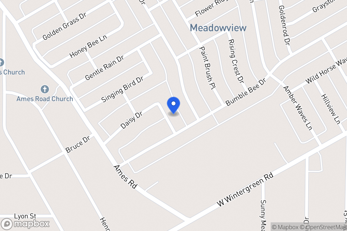 Map of 2912 Cottage Ln