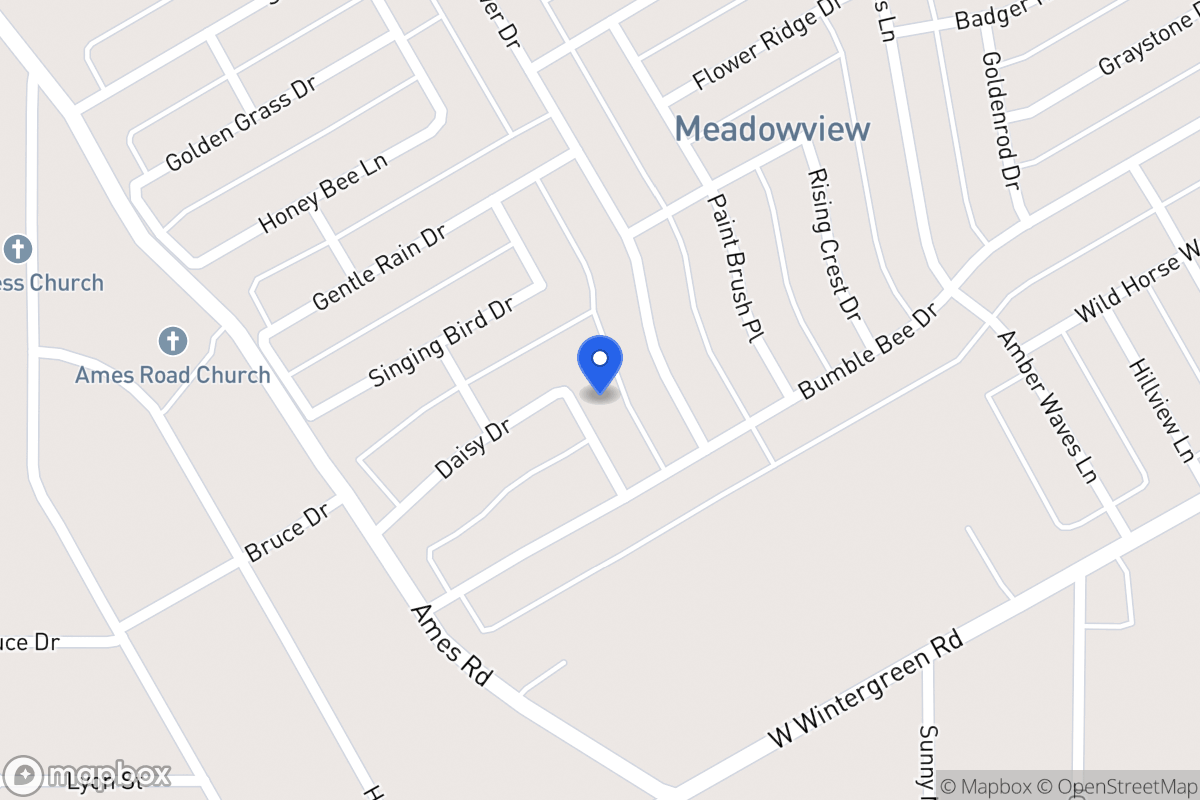 Map of 2920 Cottage Ln