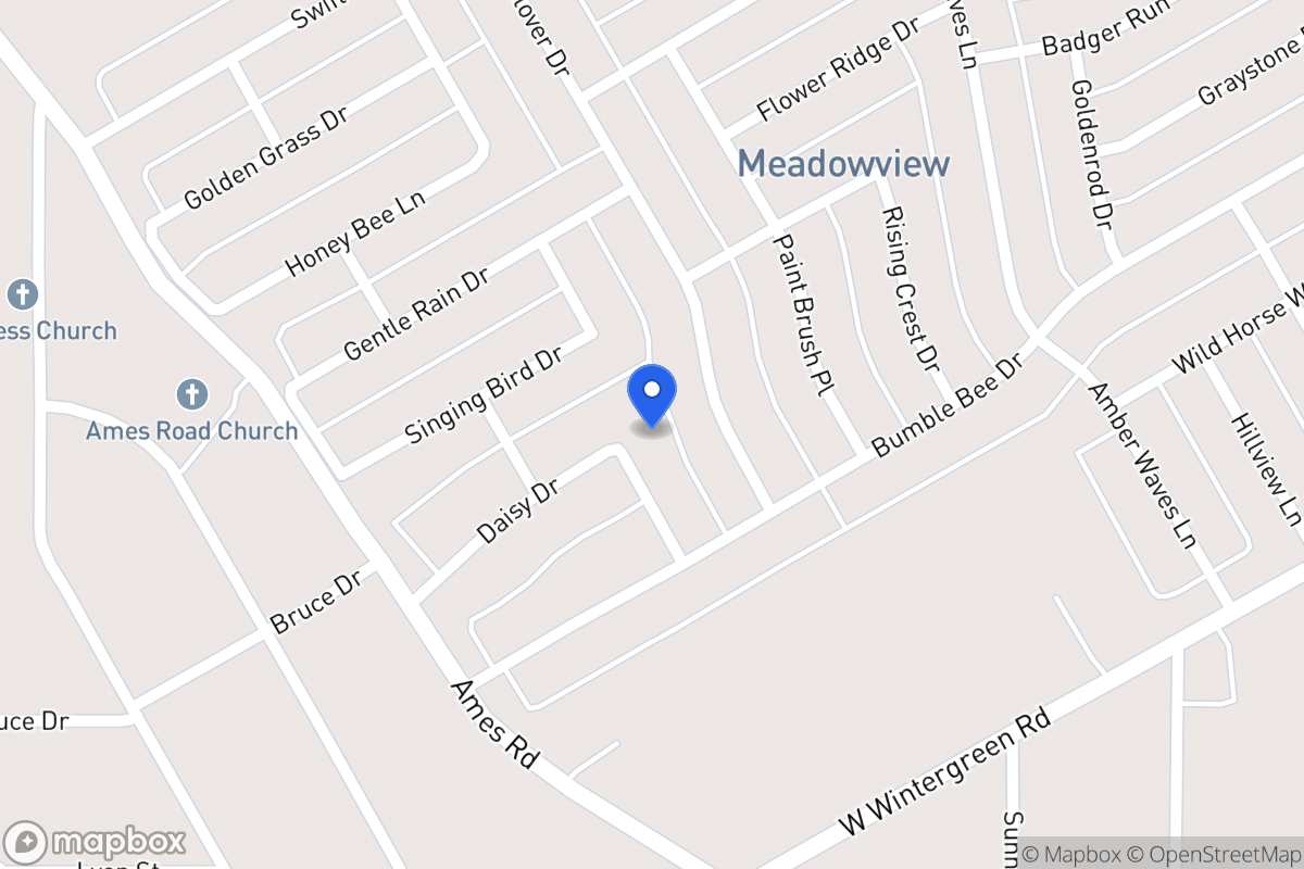 Map of 2924 Cottage Ln