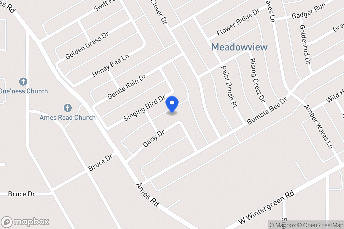 Map of 1405 Daisy Dr