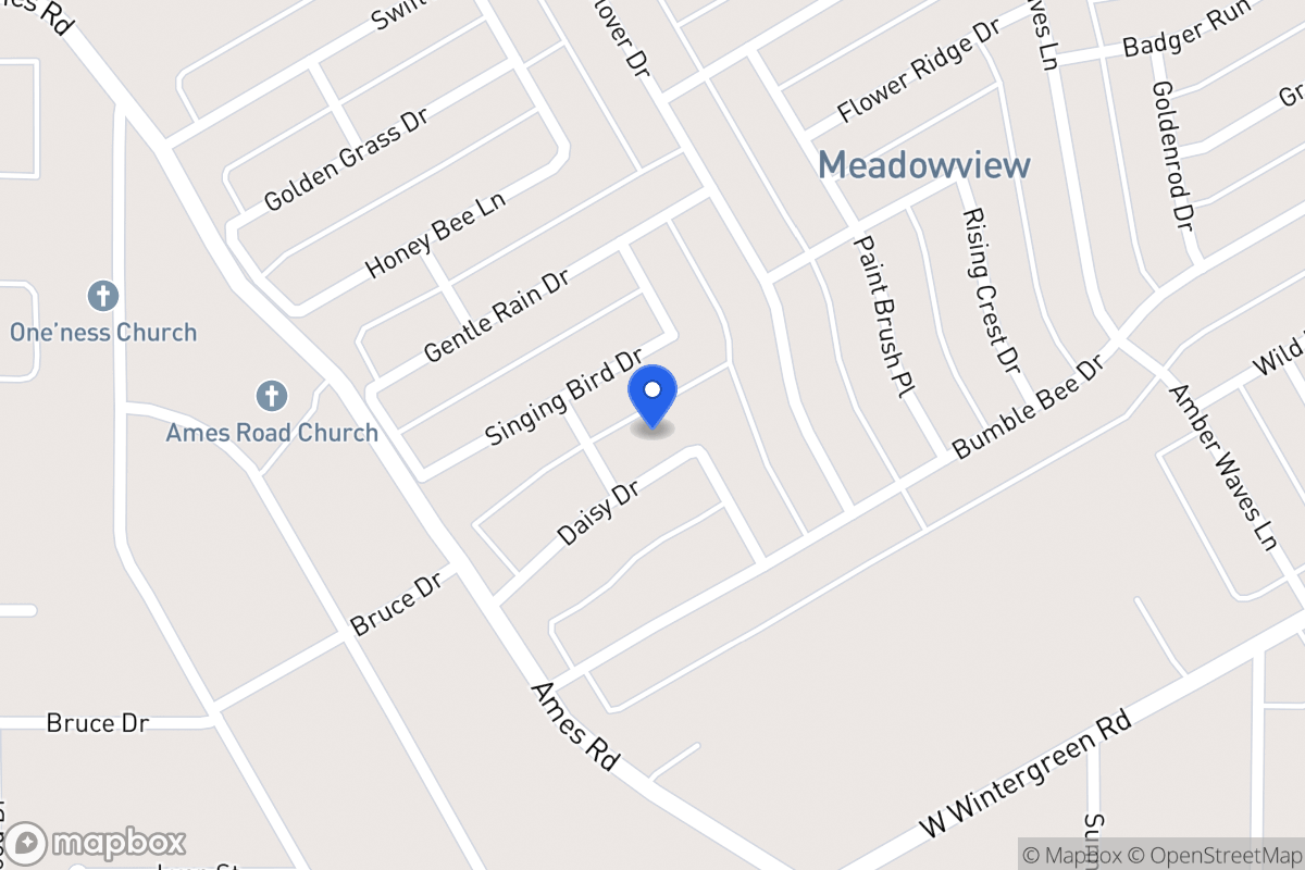Map of 1407 Daisy Dr