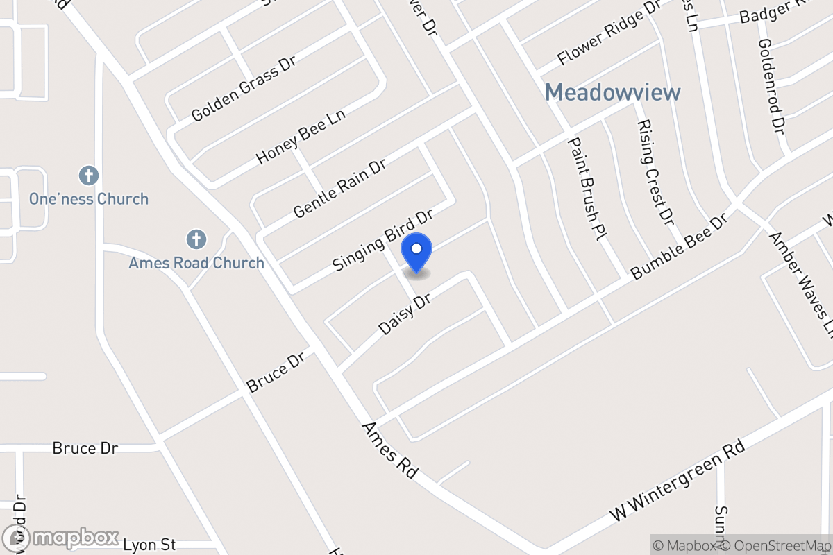 Map of 1415 Daisy Dr