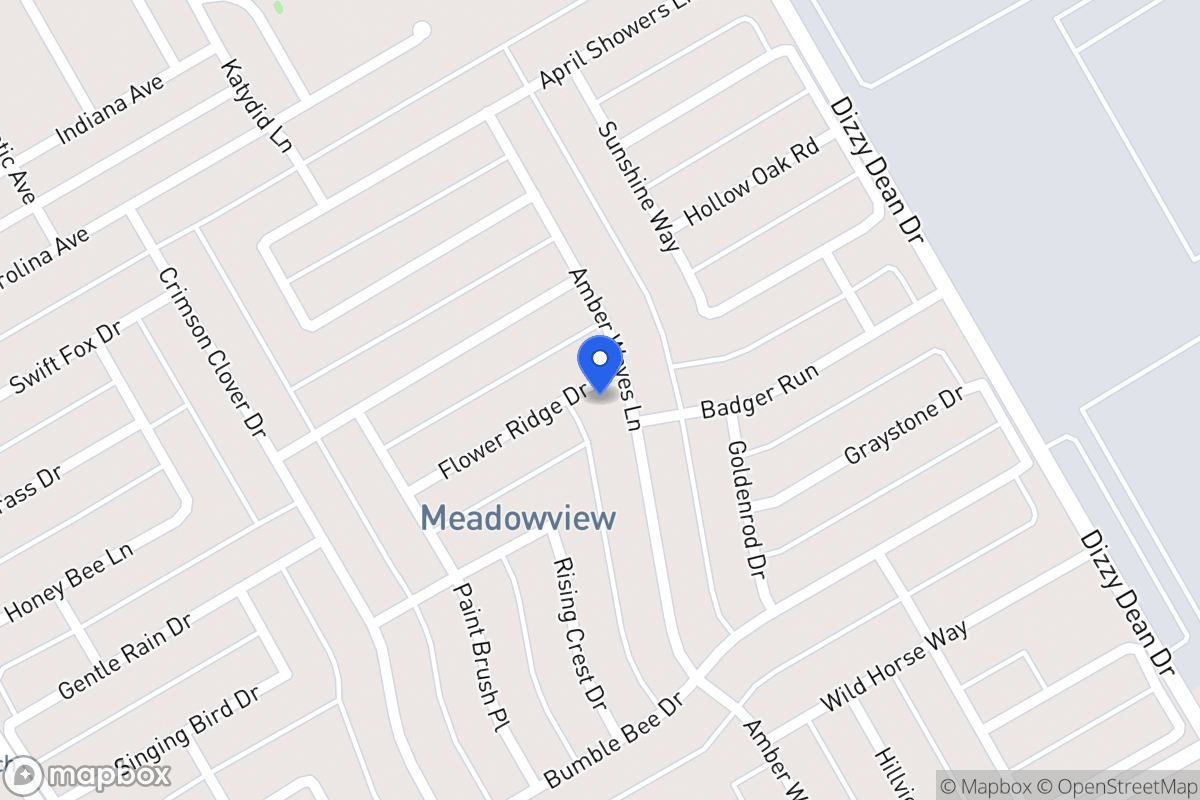 Map of 3037 Amber Waves Ln