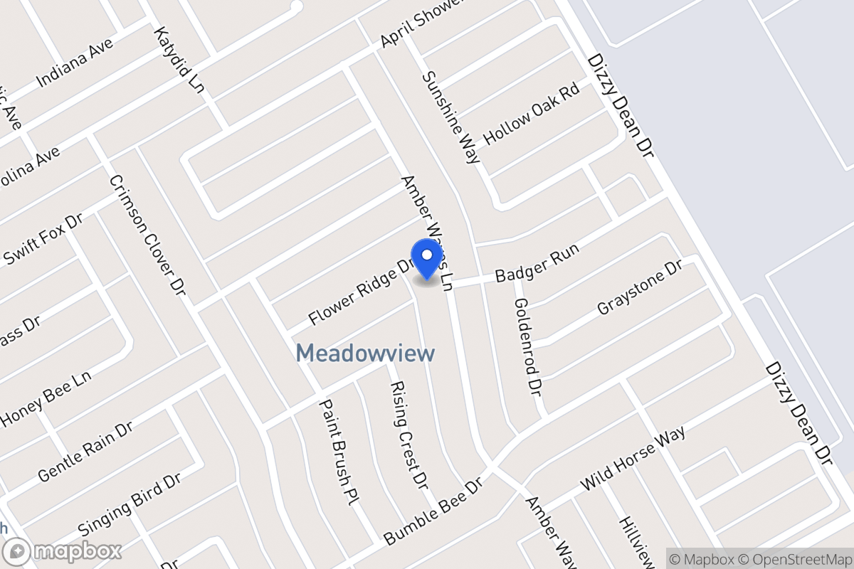 Map of 3033 Amber Waves Ln