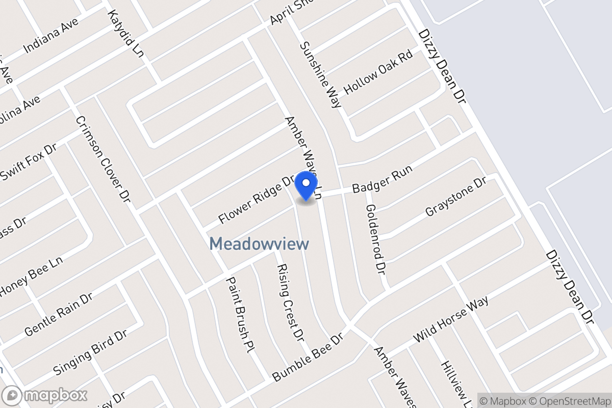 Map of 3029 Amber Waves Ln