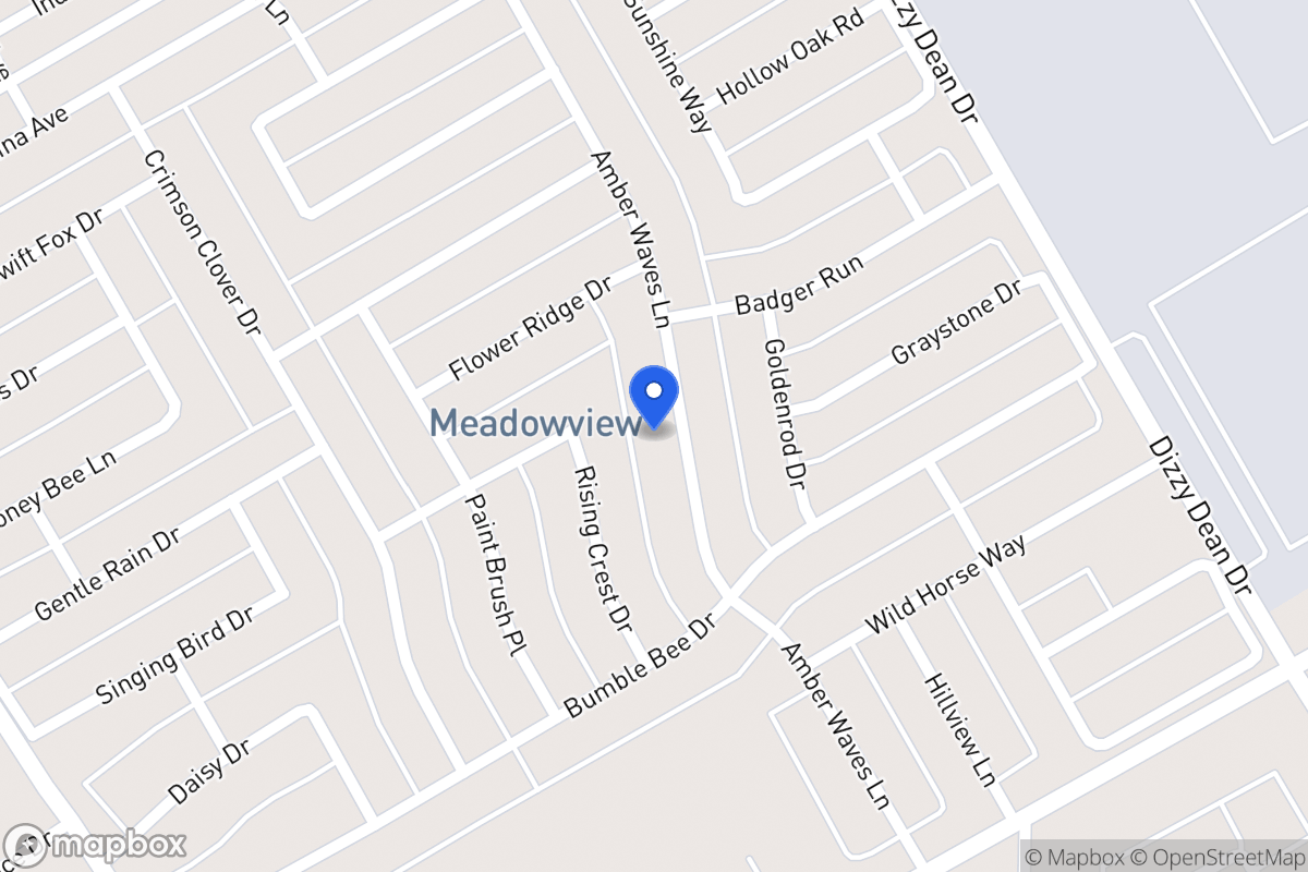 Map of 3009 Amber Waves Ln