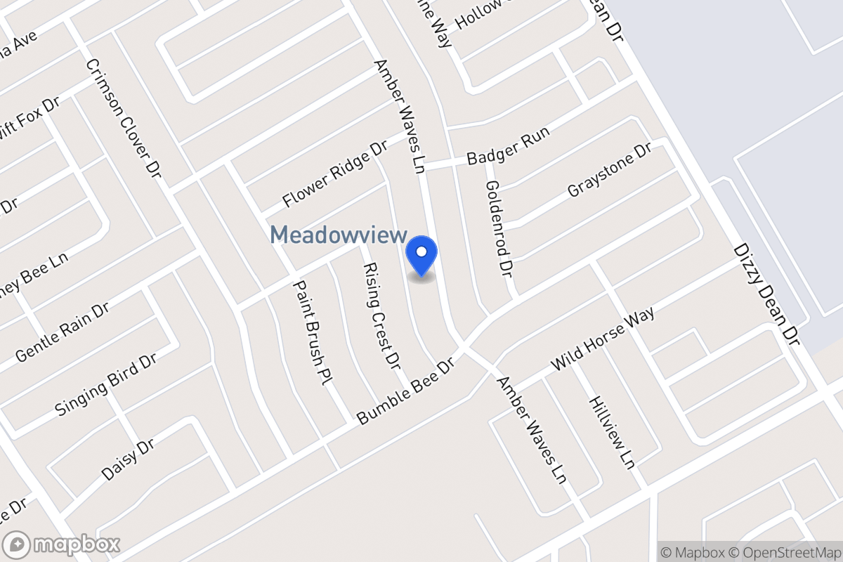 Map of 2925 Amber Waves Ln