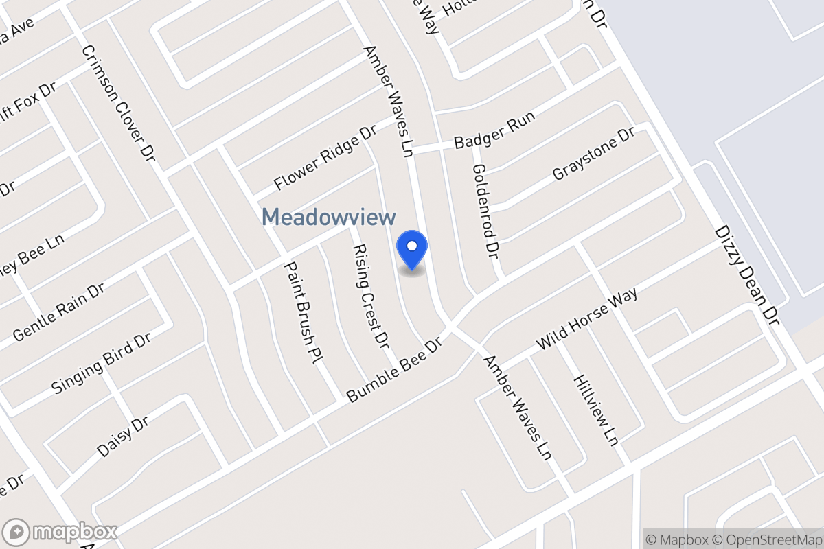 Map of 2921 Amber Waves Ln