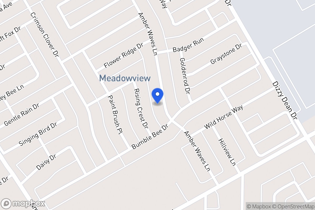 Map of 2917 Amber Waves Ln