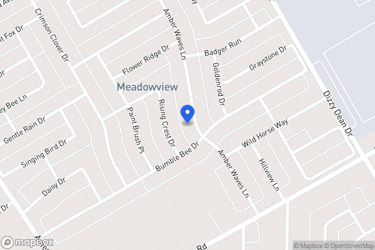 Map of 2913 Amber Waves Ln