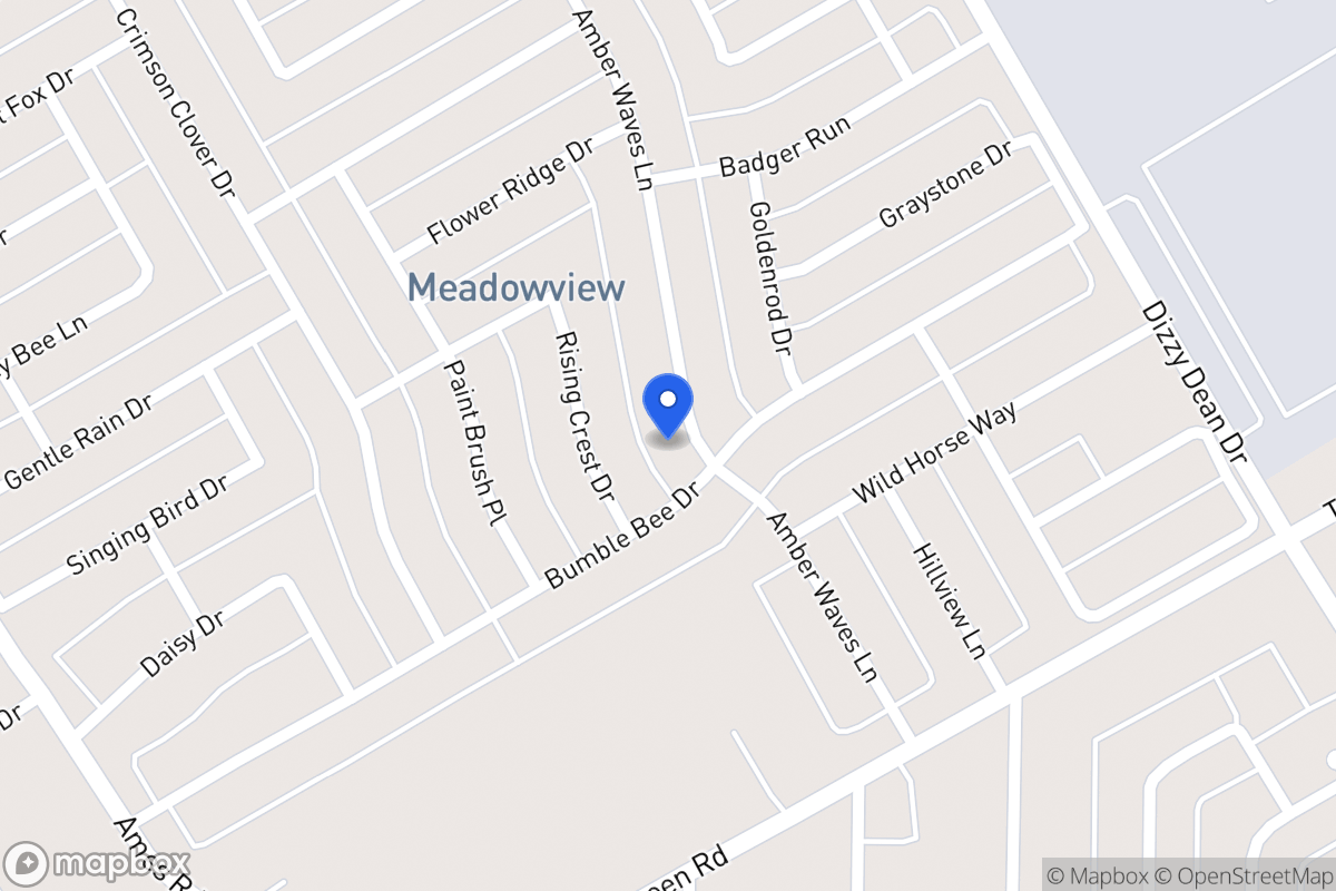 Map of 2909 Amber Waves Ln