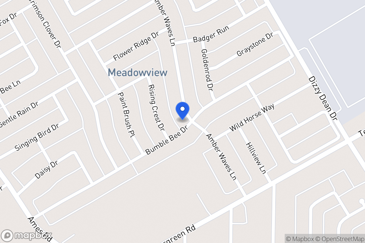 Map of 2905 Amber Waves Ln