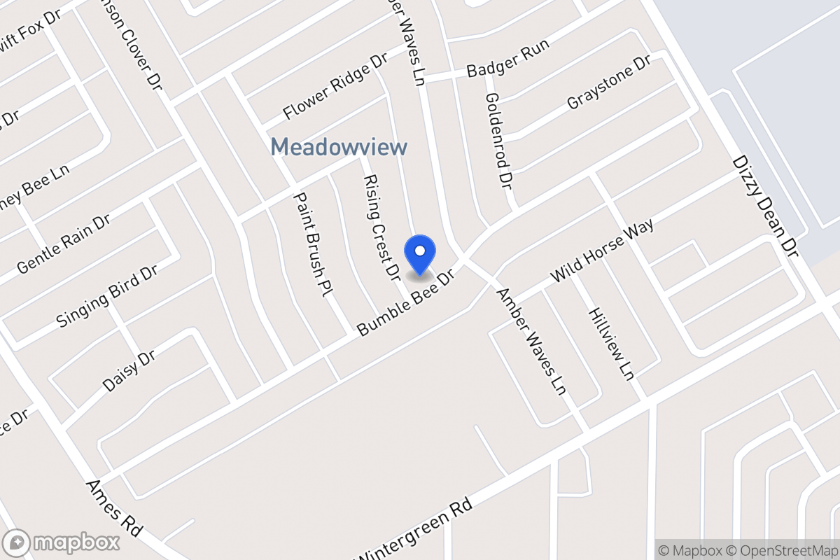 Map of 2904 Rising Crest Dr
