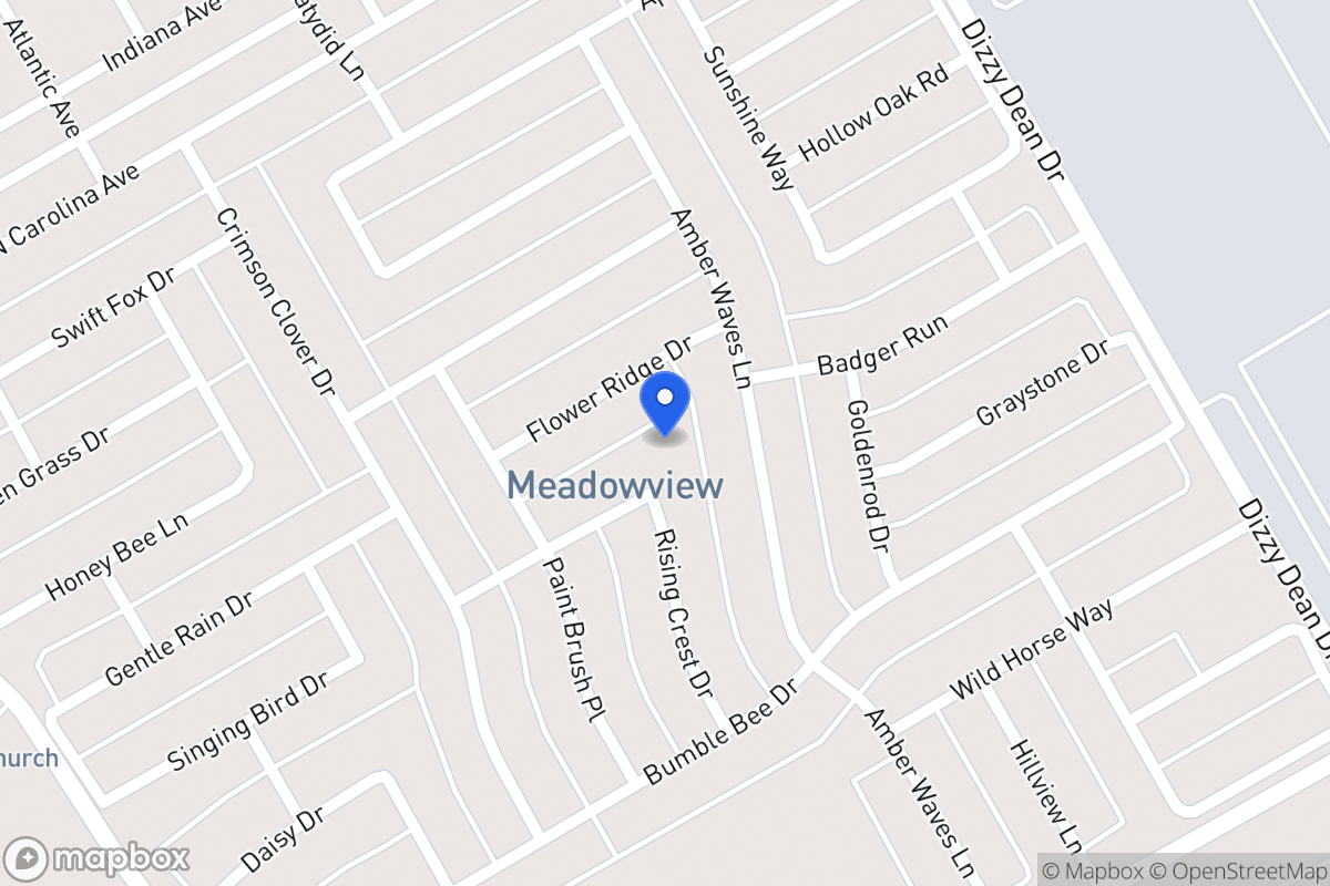 Map of 1229 Tall Grass Dr